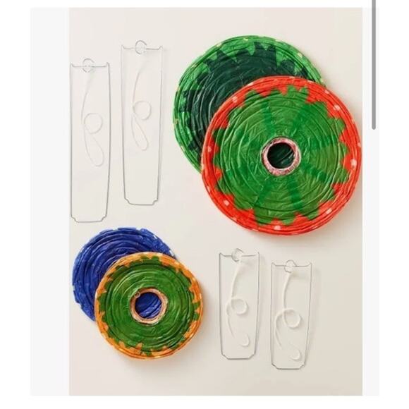 Kate Spade New York X Target Decor Strawberry Lantern Set 4‎ Indoor Outdoor New - Picture 5 of 9